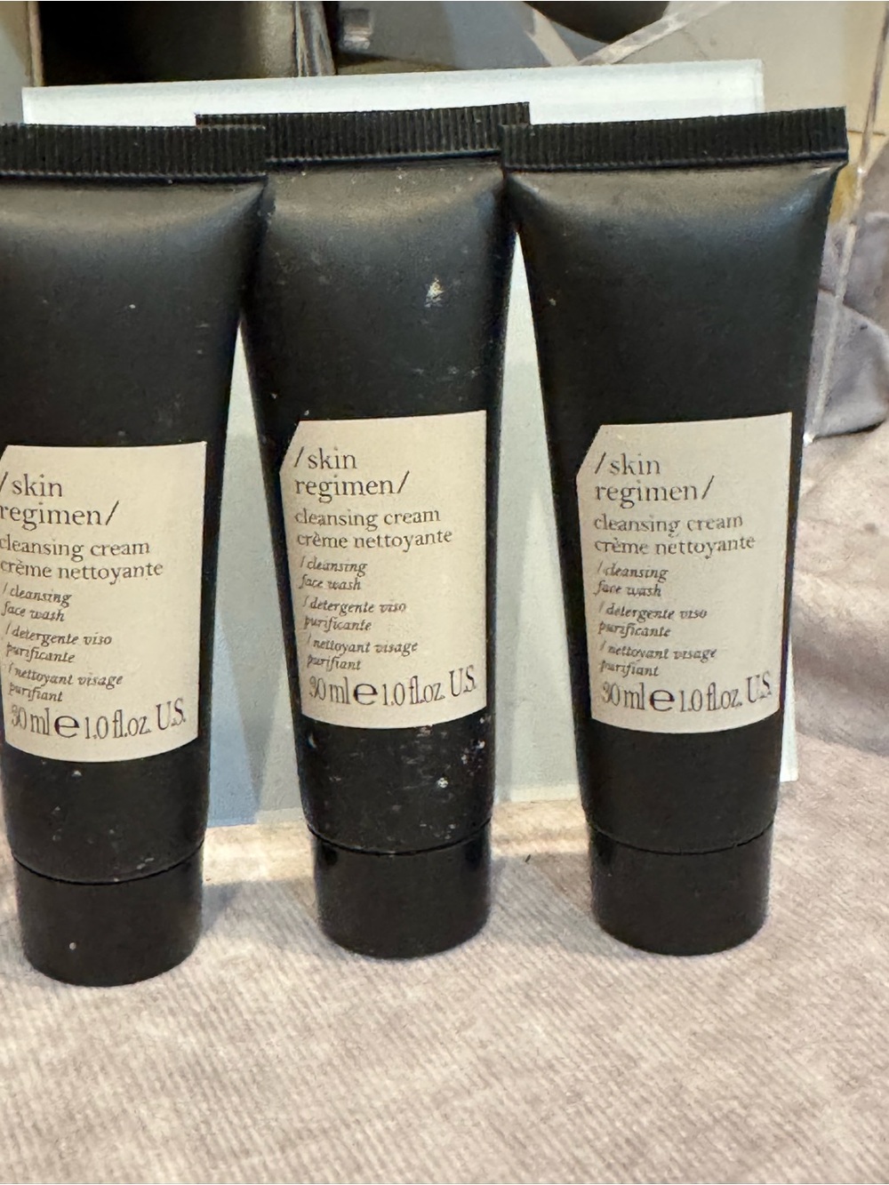 Skin Regimen Cleansing Cream -set of 3 -50 ml Cleanser each